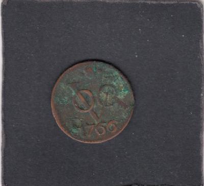 Beschrijving: Duit V.O.C. Utrecht S300